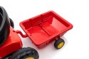 Traktor na pedały G206 Czerwony LEAN CARS