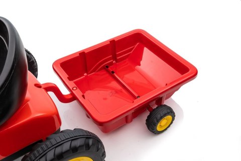 Traktor na pedały G206 Czerwony LEAN CARS Traktor na pedały G206 Czerwony LEAN CARS