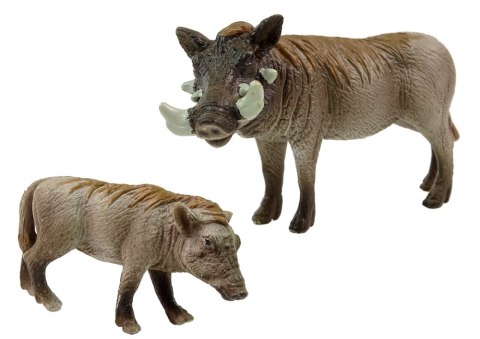 Zestaw 2 Figurek Guziec Afrykański z Młodym Seria Zwierzęta Świata LEAN Toys Zestaw 2 Figurek Guziec Afrykański z Młodym Seria Zwierzęta Świata LEAN Toys