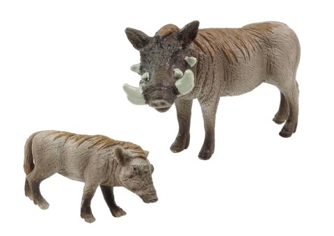 Zestaw 2 Figurek Guziec Afrykański z młodym Seria Zwierzęta Świata LEAN Toys Zestaw 2 Figurek Guziec Afrykański z młodym Seria Zwierzęta Świata LEAN Toys
