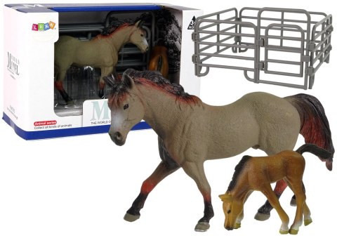 Zestaw 2 Figurek Konie Zagroda Figurka Koń Rasy Capricorn LEAN Toys Zestaw 2 Figurek Konie Zagroda Figurka Koń Rasy Capricorn LEAN Toys