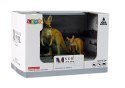 Zestaw 2 figurek Kangur z młodym Kangury Zwierzęta Świata LEAN Toys