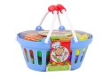 Zestaw Artykułów Spożywczych W Koszyku Owoce Warzywa LEAN Toys