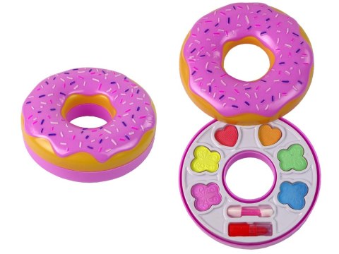 Zestaw Cieni do Powiek Kształt Donut Szminka LEAN Toys Zestaw Cieni do Powiek Kształt Donut Szminka LEAN Toys