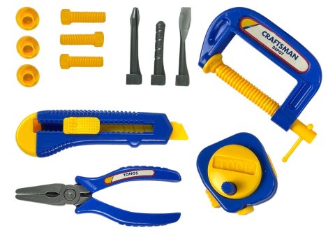 Zestaw Dla Majsterkowicza Wiertarka Na Baterie LEAN Toys Zestaw Dla Majsterkowicza Wiertarka Na Baterie LEAN Toys