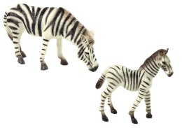 Zestaw Figurek Afryka Dzikie Zwierzęta Hipopotam Zebry LEAN Toys