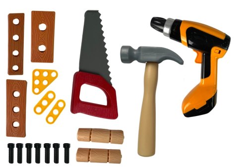 Zestaw Majsterkowicza Warsztat Narzędzia Wiertarka LEAN Toys Zestaw Majsterkowicza Warsztat Narzędzia Wiertarka LEAN Toys