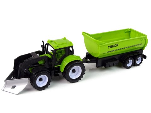 Zestaw Pojazdów Farmerskich Traktor Kombajn Cysterna Naczepa LEAN Toys Zestaw Pojazdów Farmerskich Traktor Kombajn Cysterna Naczepa LEAN Toys
