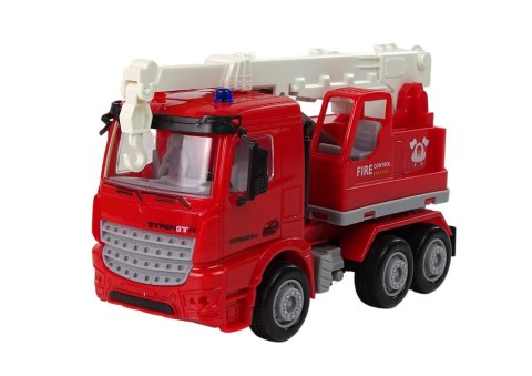 Zestaw Straż Pożarna Dźwig Znaki Drogowe Strażak LEAN Toys Zestaw Straż Pożarna Dźwig Znaki Drogowe Strażak LEAN Toys