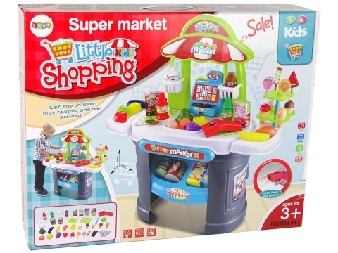 Zestaw Supermarket Skaner Artykuły Spożywcze Dla Dzieci LEAN Toys Zestaw Supermarket Skaner Artykuły Spożywcze Dla Dzieci LEAN Toys