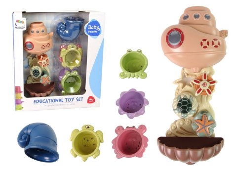 Zestaw do Kąpieli Statek Zwierzęta Morskie Wodospad LEAN Toys Zestaw do Kąpieli Statek Zwierzęta Morskie Wodospad LEAN Toys