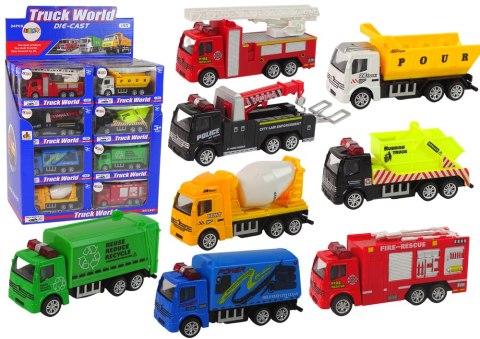 Auto Resoraki Pojazdy Napęd Frykcyjny 8 Modeli 1:55 LEAN TOYS Auto Resoraki Pojazdy Napęd Frykcyjny 8 Modeli 1:55 LEAN TOYS