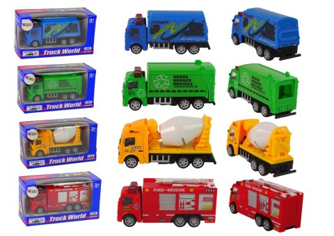 Auto Resoraki Pojazdy Napęd Frykcyjny 8 Modeli 1:55 LEAN TOYS Auto Resoraki Pojazdy Napęd Frykcyjny 8 Modeli 1:55 LEAN TOYS