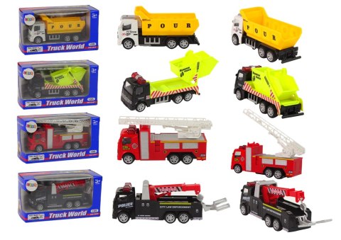 Auto Resoraki Pojazdy Napęd Frykcyjny 8 Modeli 1:55 LEAN TOYS Auto Resoraki Pojazdy Napęd Frykcyjny 8 Modeli 1:55 LEAN TOYS