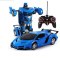 Auto Robot 2w1 R/C Pilot Światło Dźwięk Drift Niebieski LEAN Toys