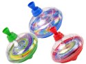 Bączek Do Kręcenia Zabawka Kolory Diody LED Muzyka LEAN Toys