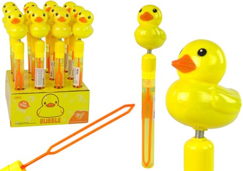Bańki Mydlane Kaczka Żółta Dźwięk 29 cm LEAN TOYS Bańki Mydlane Kaczka Żółta Dźwięk 29 cm LEAN TOYS