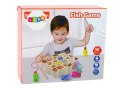 Drewniana Gra Zręcznościowa Łowienie Rybek 2 Wędki Kotek LEAN Toys