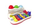 Edukacyjne Cymbałki Dla Malucha Młoteczek Kolorowe Piłeczki LEAN Toys