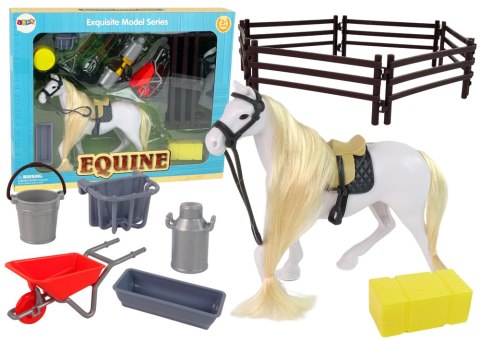 Figurka Konia Koń do Czesania Akcesoria Zagroda LEAN Toys Figurka Konia Koń do Czesania Akcesoria Zagroda LEAN Toys