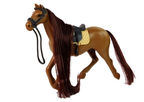 Figurka Konia Koń do Czesania Akcesoria Zagroda LEAN Toys Figurka Konia Koń do Czesania Akcesoria Zagroda LEAN Toys