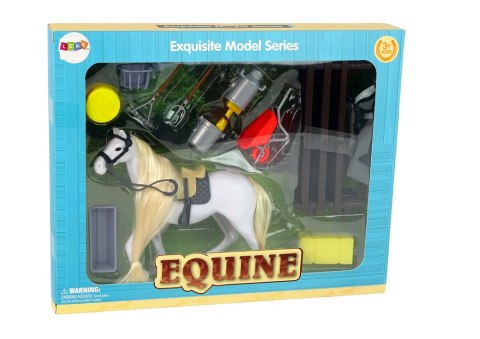Figurka Konia Koń do Czesania Akcesoria Zagroda LEAN Toys Figurka Konia Koń do Czesania Akcesoria Zagroda LEAN Toys