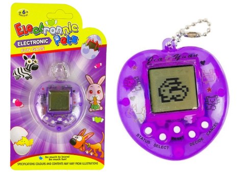 Gra Elektroniczna Tamagotchi Zwierzątko Fioletowa LEAN Toys Gra Elektroniczna Tamagotchi Zwierzątko Fioletowa LEAN Toys