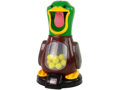 Gra Zręcznościowa Strzelanie Do Kaczki Broń Miękkie Kulki Dźwięk LEAN Toys Gra Zręcznościowa Strzelanie Do Kaczki Broń Miękkie Kulki Dźwięk LEAN Toys