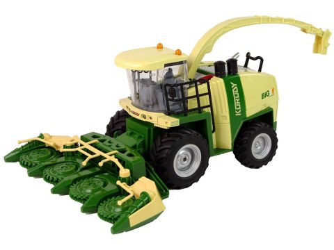 Kombajn Zdalnie Sterowany Dym Światła Dźwięk 2.4G 1:24 LEAN Toys Kombajn Zdalnie Sterowany Dym Światła Dźwięk 2.4G 1:24 LEAN Toys