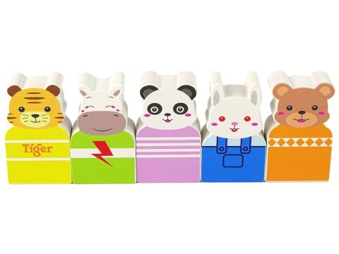 Obrotowy Drewniany Diabelski Młyn Figurki LEAN Toys Obrotowy Drewniany Diabelski Młyn Figurki LEAN Toys