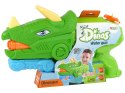 Pistolet Na Wodę Dinosaur Triceratops 1330 ml Zielony Zasięg 8 m LEAN Toys