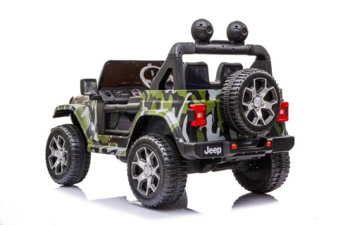 Pojazd na Akumulator Jeep Wrangler Rubicon DK-JWR555 Moro LEAN CARS Pojazd na Akumulator Jeep Wrangler Rubicon DK-JWR555 Moro LEAN CARS