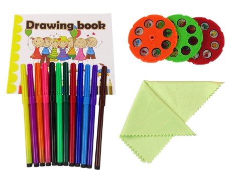 Tablica Projektor Rzutnik Do Nauki Rysowania Dinozaur Różowy LEAN Toys Tablica Projektor Rzutnik Do Nauki Rysowania Dinozaur Różowy LEAN Toys