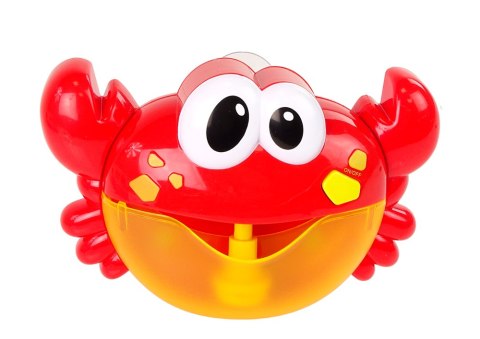 Zabawka Do Kąpieli Generator Baniek Mydlanych Krab Czerwony LEAN Toys Zabawka Do Kąpieli Generator Baniek Mydlanych Krab Czerwony LEAN Toys