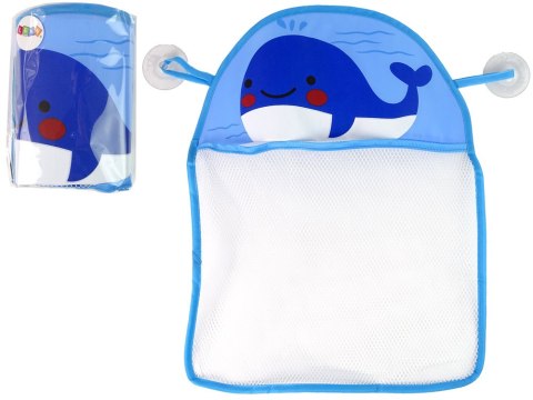 Zabawka Do Kąpieli Organizer Pojemnik Na Zabawki Siatka Wieloryb LEAN Toys Zabawka Do Kąpieli Organizer Pojemnik Na Zabawki Siatka Wieloryb LEAN Toys