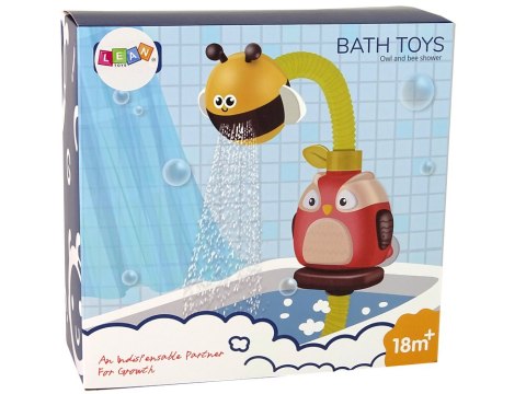 Zabawka Do Kąpieli Sówka Prysznic Pszczółka LEAN Toys Zabawka Do Kąpieli Sówka Prysznic Pszczółka LEAN Toys