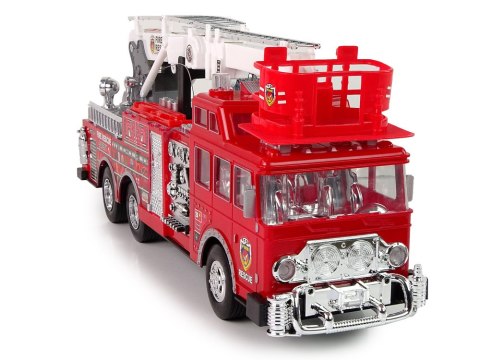 Zdalnie Sterowana Straż Pożarna Pedał Gazu Hamulec Pilot Dźwięk LEAN Toys Zdalnie Sterowana Straż Pożarna Pedał Gazu Hamulec Pilot Dźwięk LEAN Toys