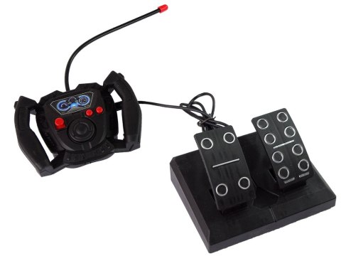 Zdalnie Sterowana Straż Pożarna Pedał Gazu Hamulec Pilot Dźwięk LEAN Toys Zdalnie Sterowana Straż Pożarna Pedał Gazu Hamulec Pilot Dźwięk LEAN Toys