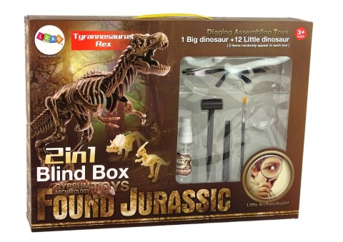 Zestaw Archeologiczny 2w1 Dinozaur Szkielet Tyranozaur LEAN Toys Zestaw Archeologiczny 2w1 Dinozaur Szkielet Tyranozaur LEAN Toys