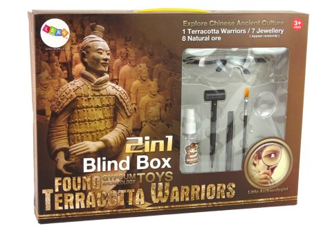 Zestaw Archeologiczny 2w1 Różne Kryształy Skarby LEAN Toys Zestaw Archeologiczny 2w1 Różne Kryształy Skarby LEAN Toys