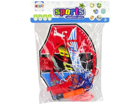 Zestaw Do Koszykówki Tablica Do Kosza Basketball Składany Kosz LEAN Toys Zestaw Do Koszykówki Tablica Do Kosza Basketball Składany Kosz LEAN Toys