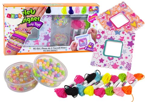 Zestaw Do Robienia Biżuterii DIY Bransoletki Mulina LEAN Toys Zestaw Do Robienia Biżuterii DIY Bransoletki Mulina LEAN Toys