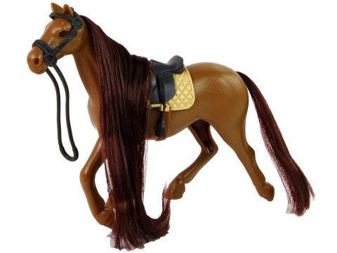Zestaw Farma Stajnia Figurki Koń do Czesania Akcesoria LEAN Toys Zestaw Farma Stajnia Figurki Koń do Czesania Akcesoria LEAN Toys