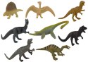 Zestaw Figurek Dinozaury w Tubie Park Akcesoria 12 El. LEAN Toys