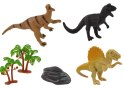 Zestaw Figurek Dinozaury w Tubie Park Akcesoria 12 El. LEAN Toys