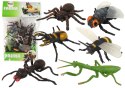 Zestaw Figurek Owadów Owady Pająk Pszczoła 6 Szt. LEAN TOYS