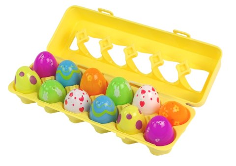 Zestaw Jajka Wielkanocne Squishy 12 Sztuk LEAN Toys Zestaw Jajka Wielkanocne Squishy 12 Sztuk LEAN Toys