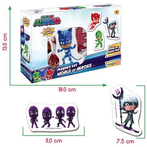 Zestaw Magnesów Piżdżamersi ME 5031-31 LEAN Toys Zestaw Magnesów Piżdżamersi ME 5031-31 LEAN Toys