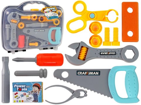 Zestaw Majsterkowicza w Walizce Narzędzia Dla Dzieci Piła LEAN Toys Zestaw Majsterkowicza w Walizce Narzędzia Dla Dzieci Piła LEAN Toys
