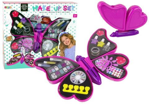 Zestaw Piękności Do Malowania Paznokci Motyl LEAN Toys Zestaw Piękności Do Malowania Paznokci Motyl LEAN Toys